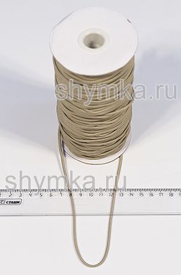 Резинка шляпная
диаметр 2,5мм БЕЖЕВАЯ №308