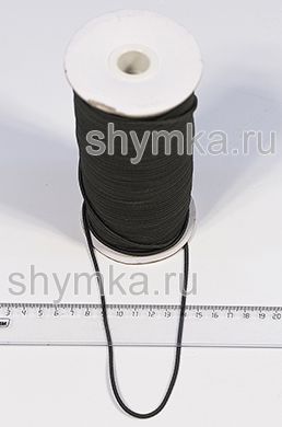 Резинка шляпная диаметр 2,5мм ТЕМНЫЙ ХАКИ №328