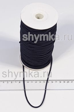 Резинка шляпная
диаметр 3мм ТЕМНО-СИНЯЯ №330