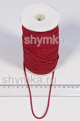 Резинка шляпная
диаметр 2,5мм КРАСНАЯ №148
