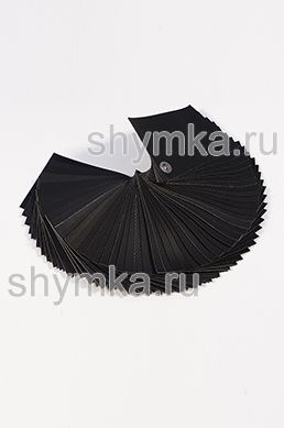 Catalog Eco microfiber leather BLACK 150х100mm