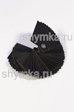 Catalog Eco microfiber leather BLACK 100х75mm