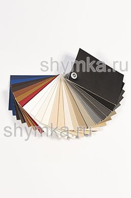 Catalog of eco leather Oregon SLIM without perforation on foam rubber 3mm with backing