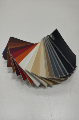Catalog Eco leather Oregon SLIM on foam rubber 5mm with backing