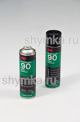 Клей аэрозольный контактный Scotch-Weld 3M 90 объем клея 500мл объем баллона 650мл