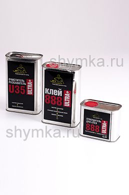 Набор 888 Ultra на 3 торпеды 
клей 1л, разбавитель-очиститель 1л, отвердитель 0,1л