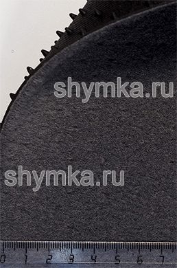 Ковролин на термопластичной резине QRB 
СВЕТЛО-СЕРЫЙ ворс 4мм резина 1,5мм ширина 1,6м