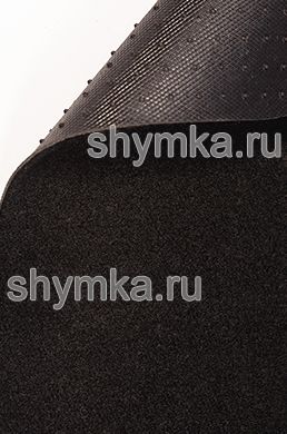 Ковролин на термопластичной резине PLE
ЧЕРНЫЙ ворс 3мм резина 1,5мм ширина 1,5м