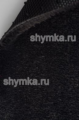 Ковролин на термопластичной резине UPT ворс 8мм резина 2мм ТЕМНО-СЕРЫЙ ширина 1,5м