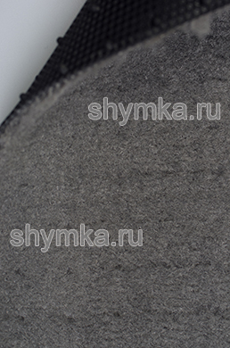 Ковролин на термопластичной резине UPP 
СВЕТЛО-СЕРЫЙ ворс 6мм резина 2мм ширина 1,5м