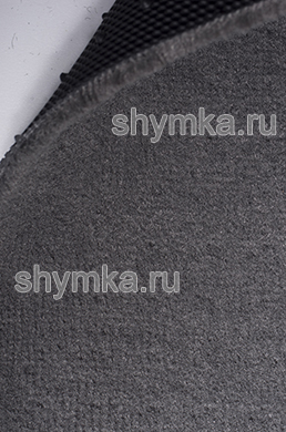 Ковролин на термопластичной резине UPP 
ворс 6мм резина 2мм СЕРЫЙ ширина 1,5м