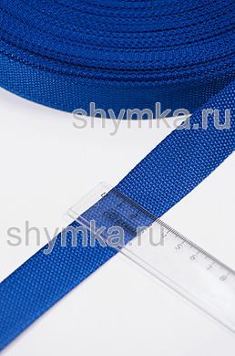 Лента ременная/окантовочная Poli ширина 30мм
плотность 14,5г/м ТЕМНО-СИНЯЯ