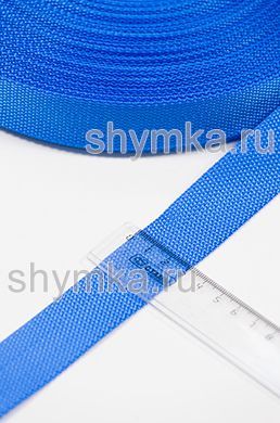 Лента ременная/окантовочная Poli ширина 30мм
плотность 14,5г/м СИНЯЯ