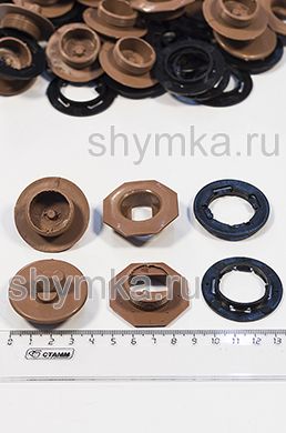 Клипса Овал + Клипса поворотная
CONN-OV-LIGHT BROWN ЭКОНОМ (универсальная)