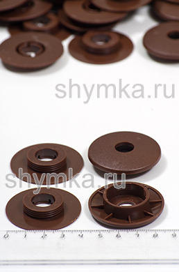 Клипса AV-2 КОРИЧНЕВАЯ для автомобилей 
Audi, Volkswagen, Skoda, Hyundai, Peugeot (универсальная)