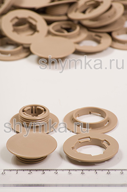 Клипса MS (не оригинал) БЕЖЕВАЯ 
для автомобилей Mercedes-Benz