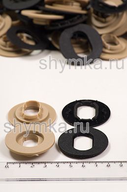 Клипса OWAL-2 БЕЖЕВАЯ со штырьками 
для автомобилей Audi, Volkswagen, Skoda, Seat