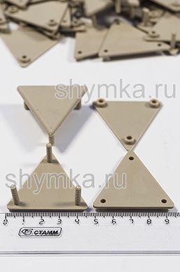 Клипса стыковочная треугольная
БЕЖЕВАЯ