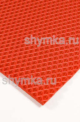 Ковролин ЭВА РОМБ БОЛЬШОЙ ЛИСТ 
ТЕРРАКОТОВО-КРАСНЫЙ толщина 10мм лист 1,4х2,55м