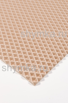 Ковролин ЭВА РОМБ LARGE лист 1,45х2,55м 
КРЕМОВО-БЕЖЕВЫЙ толщина 10мм