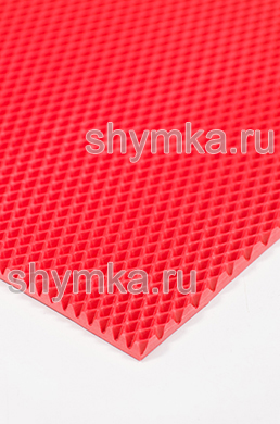 Ковролин ЭВА МИНИ-РОМБ КРАСНЫЙ  
толщина 10мм лист 1,2х2,2м