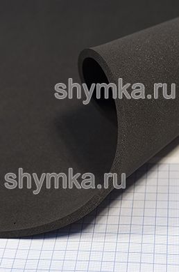 Пористая резина ЭВА
толщина 7мм ЧЕРНАЯ лист 1х1,8м 35 Шор