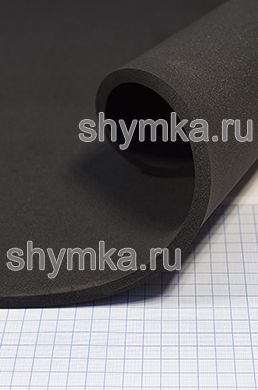 Пористая резина ЭВА
толщина 9мм ЧЕРНАЯ лист 1х1,8м 35 Шор