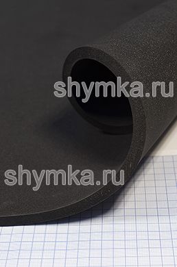Пористая резина ЭВА
толщина 10мм ЧЕРНАЯ лист 1х1,8м 35 Шор