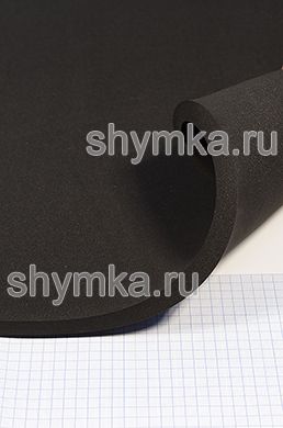 Пористая резина ЭВА
толщина 18мм ЧЕРНАЯ лист 1х1,8м 35 Шор