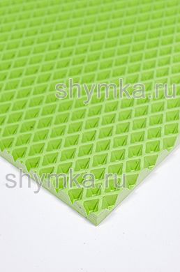 Ковролин ЭВА РОМБ лист 1,45х2м 
САЛАТОВЫЙ толщина 10мм