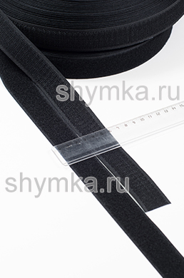 Лента контактная Липучка 
ЧЕРНАЯ ширина 30мм
