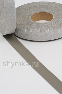 Лента окантовочная нубуковая 
СВЕТЛО-СЕРАЯ ширина 30мм