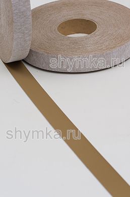 Лента окантовочная нубуковая БЕЖЕВАЯ ширина 30мм