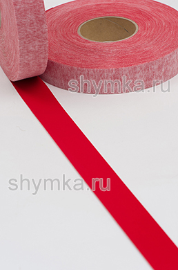 Лента окантовочная нубуковая 
КРАСНАЯ ширина 30мм