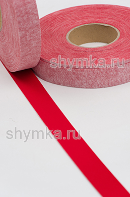 Лента окантовочная нубуковая 
КРАСНАЯ ширина 35мм