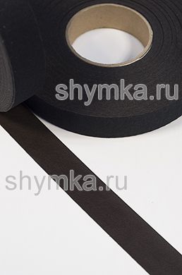 Лента окантовочная ПВХ 
ТЕМНО-КОРИЧНЕВАЯ ширина 30мм