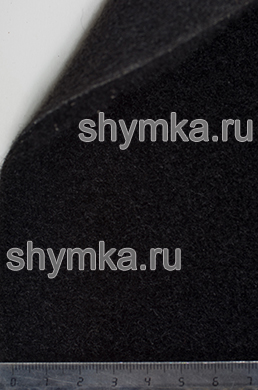 Ковролин обивочный ворс 6мм 
ЧЕРНЫЙ латексированный ширина 2,38м