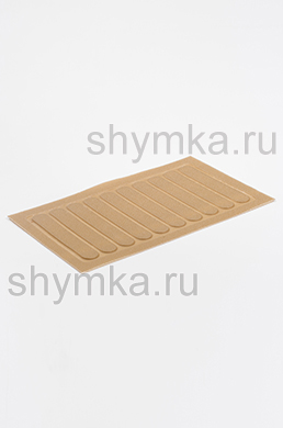Подпятник PVC БЕЖЕВЫЙ  
 толщина 2мм размер 16х28,5см