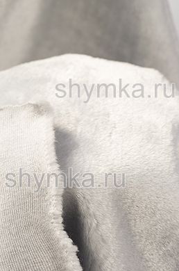 Мех искусственный МУТОН цвет СЕРО-ГОЛУБОЙ 
ширина 1,4м плотность 500г/кв.м высота ворса 11мм