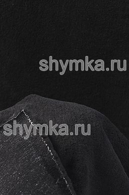 Искусственный мех ШЕРСТЬ 30% цвет ЧЕРНЫЙ 
ширина 1,4м плотность 405г/кв.м высота ворса 12мм