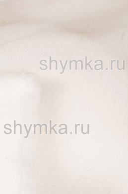 Искусственный мех ШЕРСТЬ 30% цвет НАТУРАЛЬНЫЙ 
ширина 1,4м плотность 430г/кв.м высота ворса 16мм