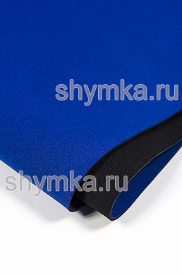 Неопрен 2мм с тканью нейлон с 2-х сторон 
СИНИЙ/ЧЕРНЫЙ ширина 1,4м
