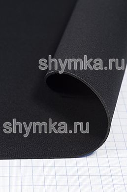 Неопрен 2мм с тканью нейлон с 2-х сторон
ЧЕРНЫЙ ширина 1,45м