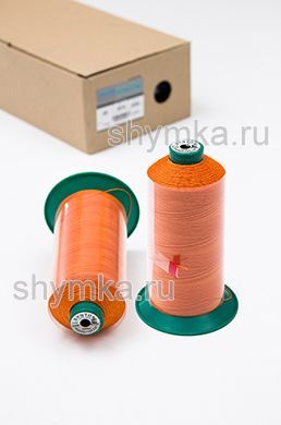 Нитки Synton 10 намотка 1000м цвет 0123 ОРАНЖЕВЫЙ