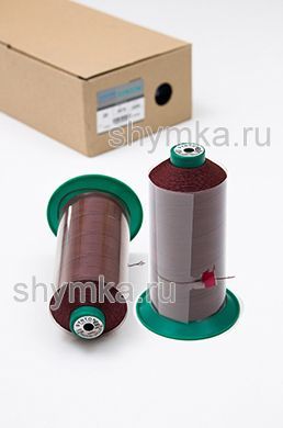 Нитки Synton 10 намотка 1000м цвет 0166 ТЕМНО-БОРДОВЫЙ