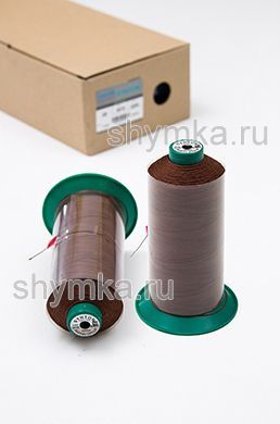 Нитки Synton 10 намотка 1000м цвет 0175 ШОКОЛАДНЫЙ