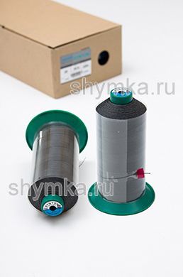 Нитки Synton 15 намотка 1500м цвет 1282 ТЕМНЫЙ АНТРАЦИТ