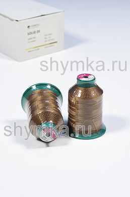 Нитки Solid 20 намотка 600м
цвет 0262 ТЕМНО-МЕДНЫЙ