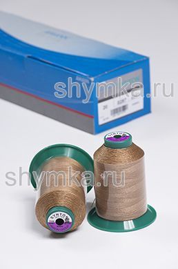 Нитки Synton 20 намотка 600м цвет 0287 БЕЖЕВО-КОРИЧНЕВЫЙ