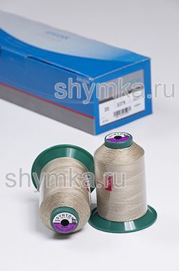 Нитки Synton 20 намотка 600м цвет 0379 ТЕМНО-БЕЖЕВЫЙ